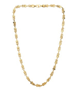 VOJ Gold-Polished Designer Square Women Chain