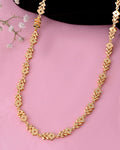 VOJ Gold-Polished Designer Square Women Chain