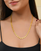 VOJ Gold-Polished Designer Butterfly Women Chain