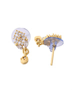 VOJ Gold-Polished AD Stone Studded MangalSutra Set - Distacart