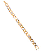 VOJ Dual Toned Men's Elgent Stylish Bracelet - Distacart