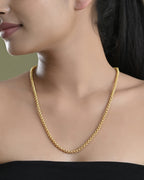 VOJ Gold-Polished Designer Elegent Men's Chain