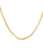 VOJ Gold-Polished Designer Elegent Men's Chain