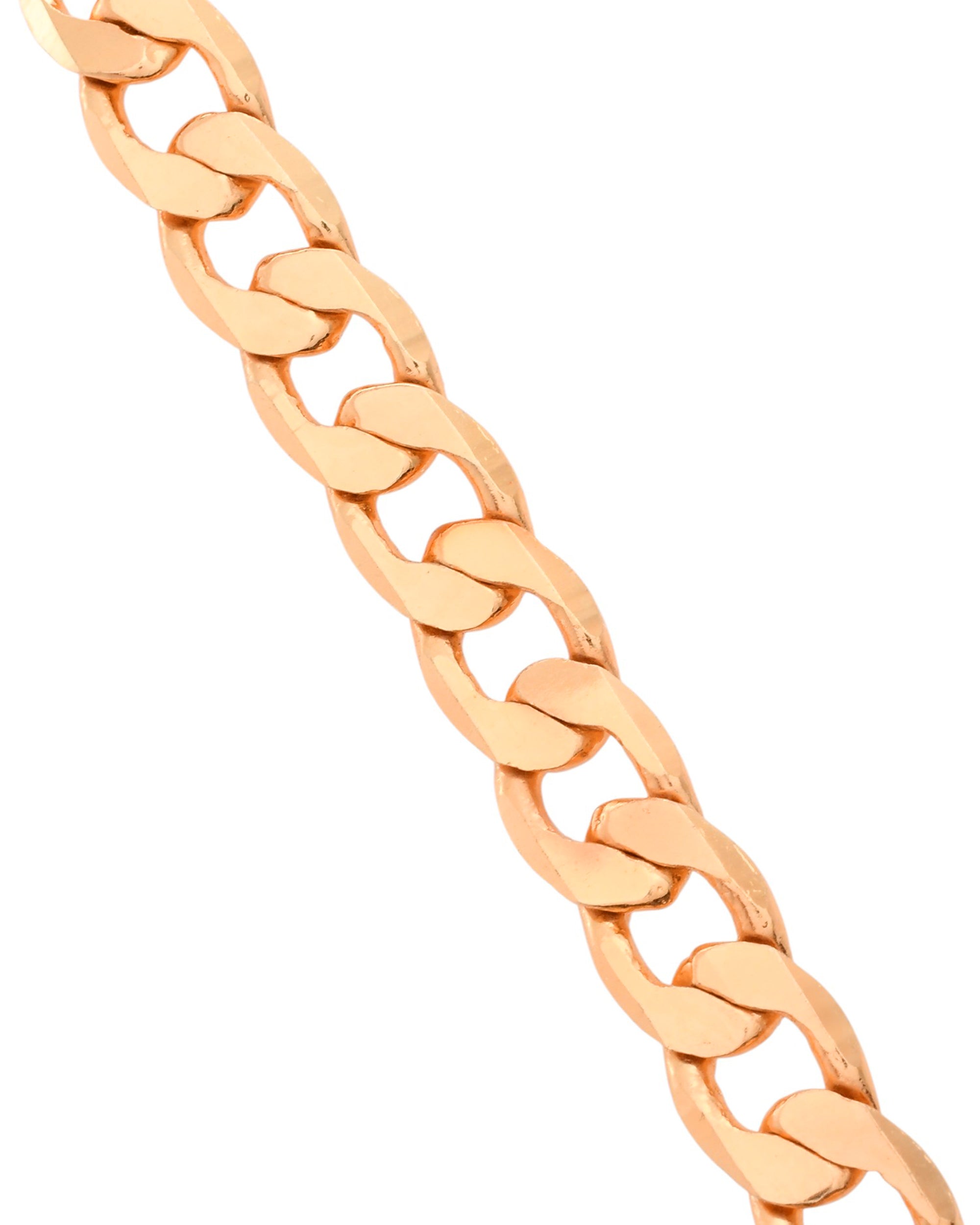 VOJ Gold Toned Elegent Men's Bracelet - Distacart