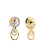 VOJ Gold-Polished Circular AD Jewellery Set