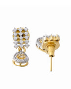 VOJ Gold-Polished Designer AD Mangalsutra Set - Distacart
