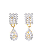 VOJ Gold-Polished Designer AD Mangalsutra Set - Distacart