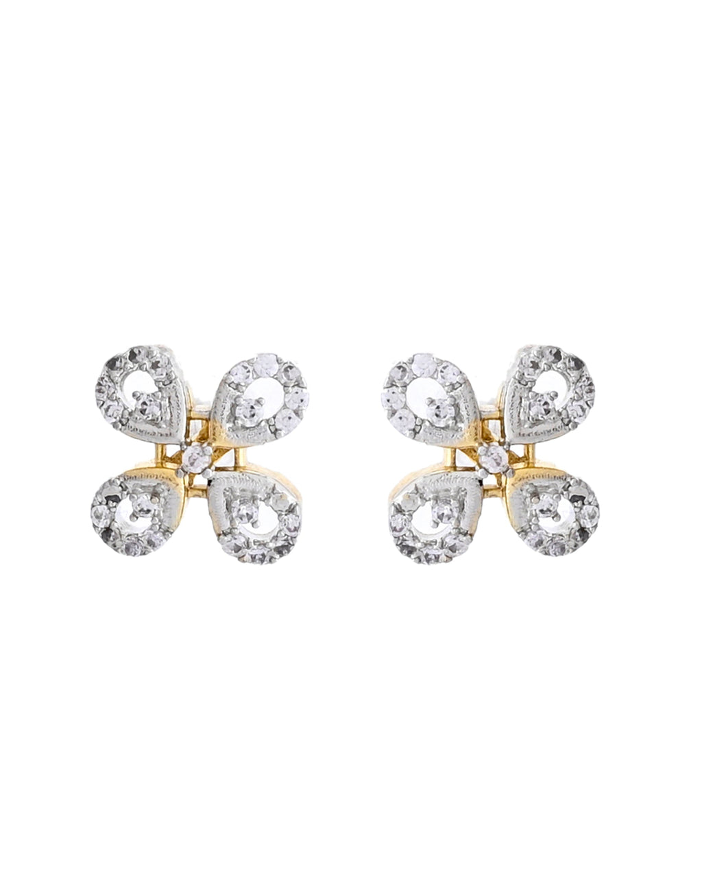 VOJ Gold-Polished Stylish AD Mangalsutra Set - Distacart
