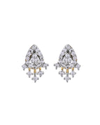 VOJ Gold-Polished Tear Drop Shape AD Mangalsutra Set - Distacart