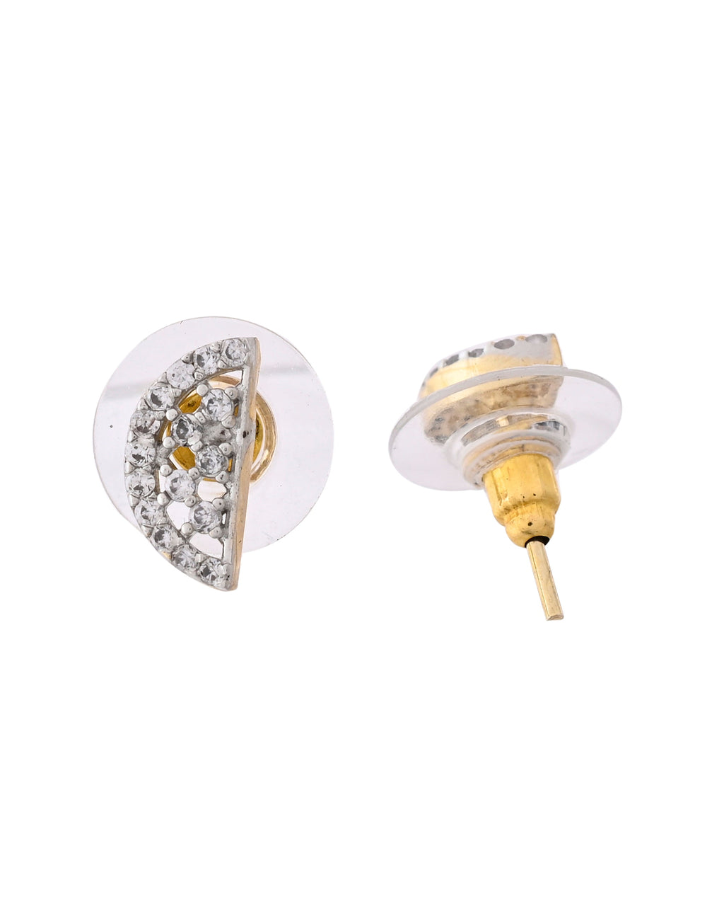 VOJ Gold-Polished Semi Circle Shape AD Mangalsutra Set - Distacart