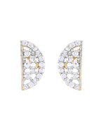 VOJ Gold-Polished Semi Circle Shape AD Mangalsutra Set - Distacart