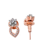 VOJ Rose Gold-Polished Elegent AD Mangalsutra Set - Distacart