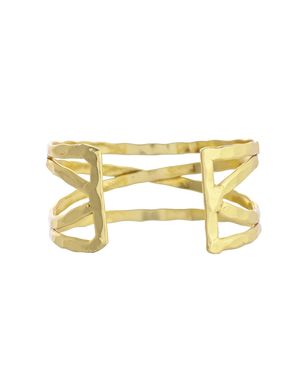 VOJ Gold-Polished Elegent Kada Bracelet - Distacart