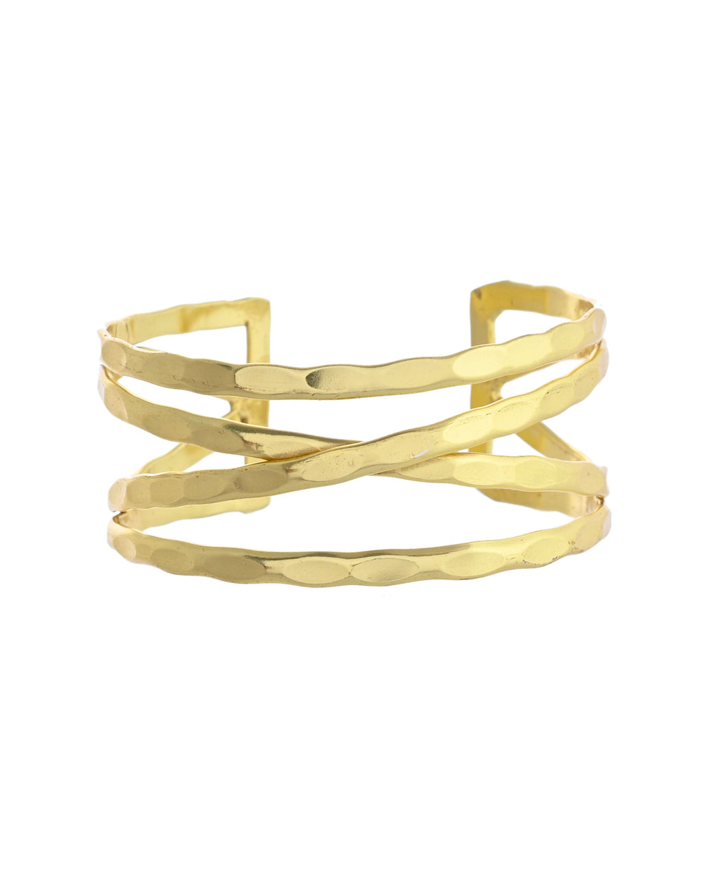 VOJ Gold-Polished Elegent Kada Bracelet - Distacart