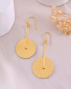 VOJ Gold-Polished Anti Tarnish Classic Stud Earrings - Distacart