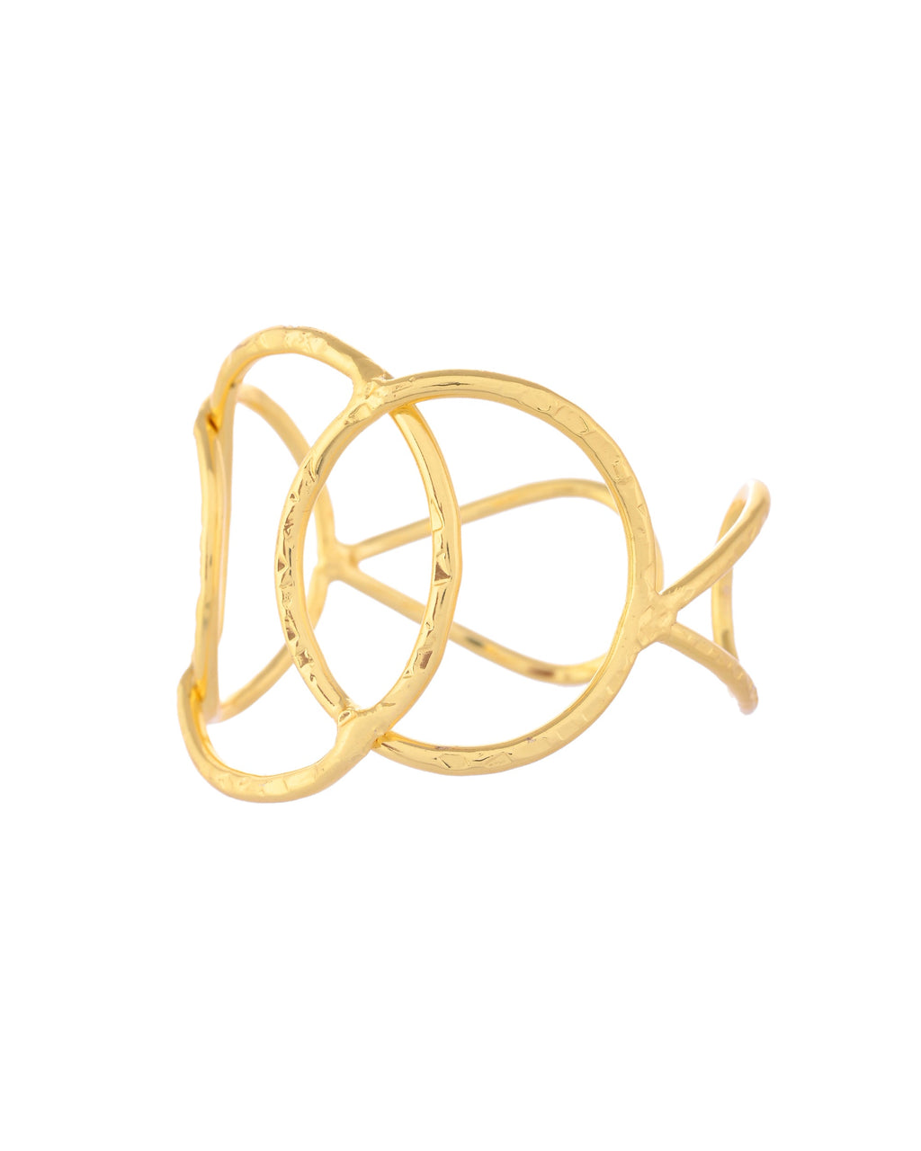 VOJ Gold-Polished Classic Anti Tarnish Kada Bracelet - Distacart