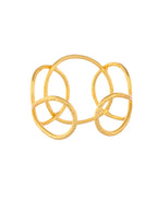 VOJ Gold-Polished Classic Anti Tarnish Kada Bracelet - Distacart