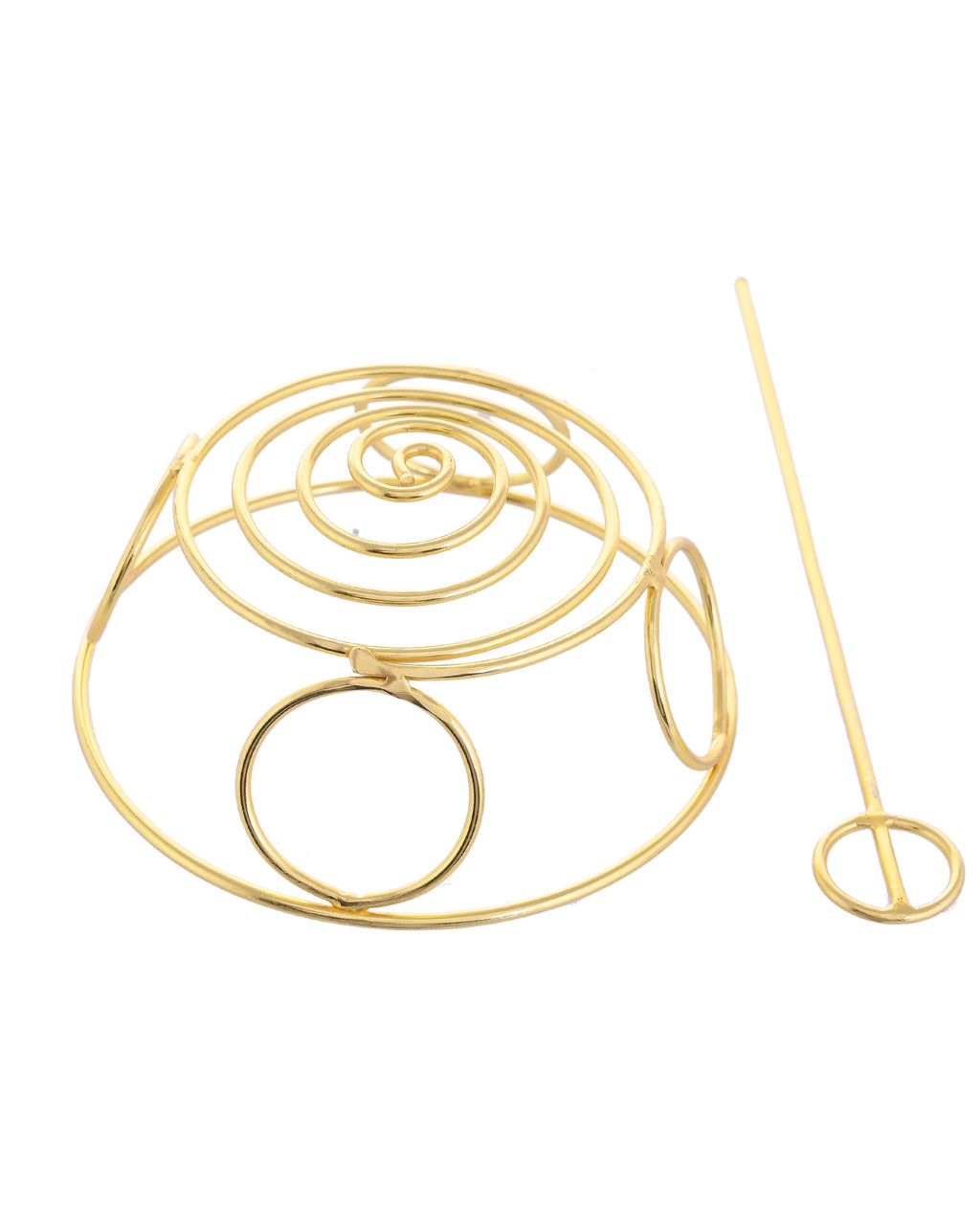 VOJ Gold-Polished Anti Tarnish Juda Accessory