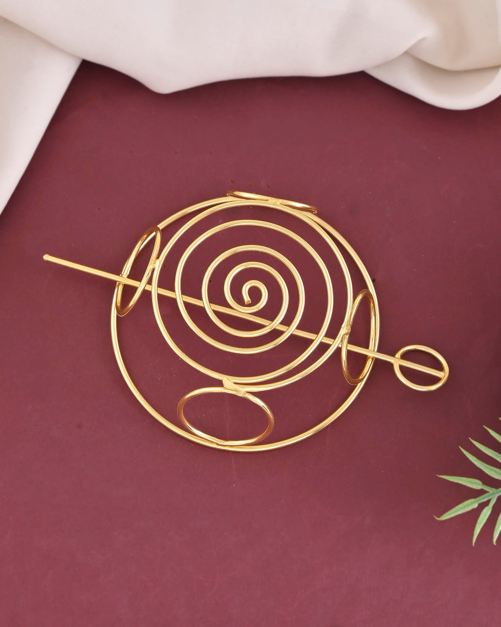 VOJ Gold-Polished Anti Tarnish Juda Accessory