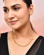 VOJ Women Gold-Polished Linked Chain