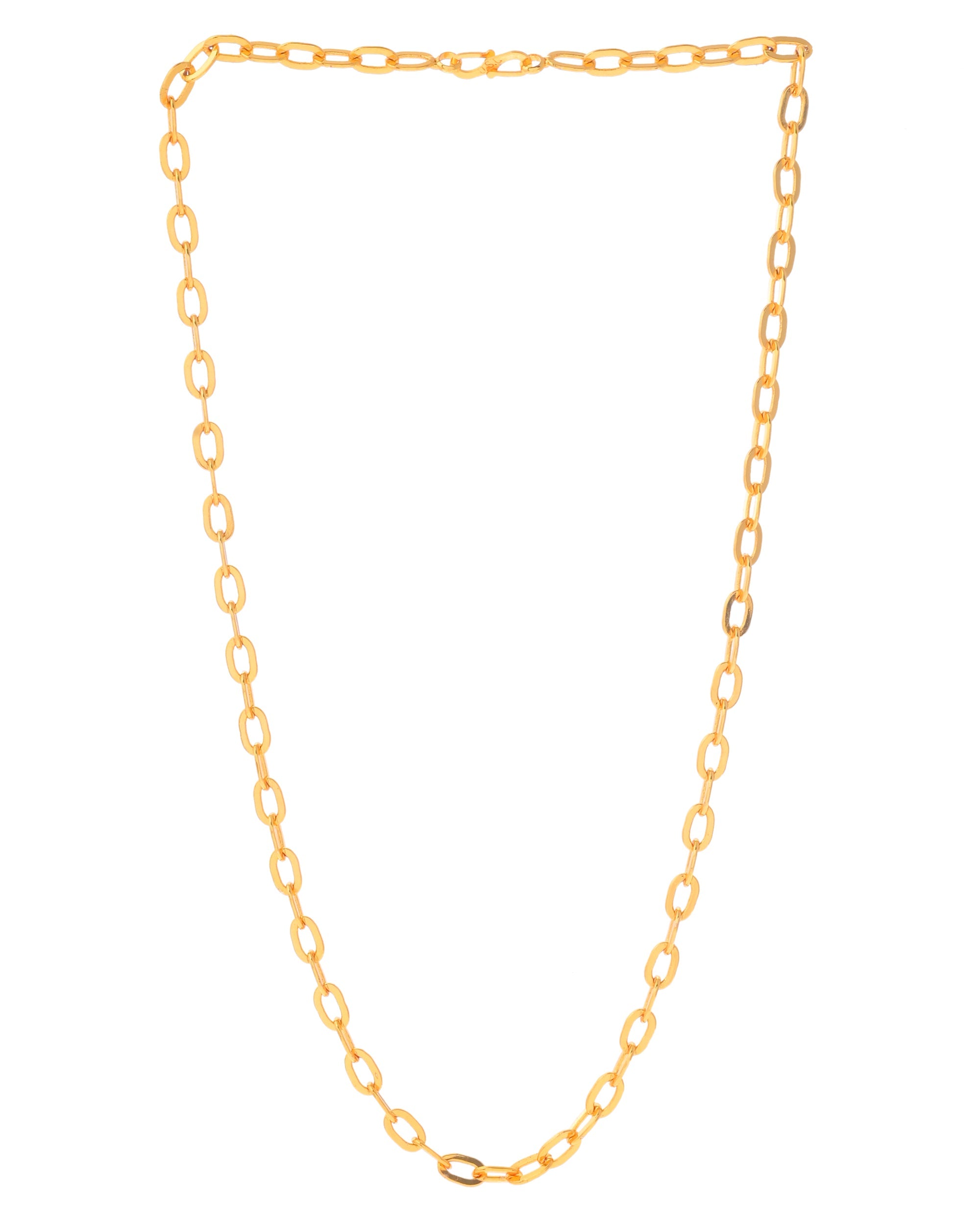 VOJ Women Gold-Polished Linked Chain
