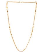 VOJ Gold-Polished Stainless Steel Designer Women Chain