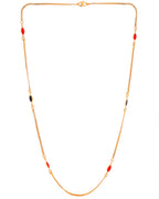 VOJ Gold-Polished Stainless Steel Designer Chain For Women