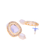 VOJ White Kundan Studded Choker Set