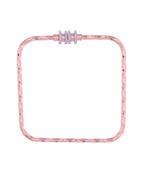 VOJ Set of 2 Rose Gold-Polished Square Shaped Bangles - Distacart