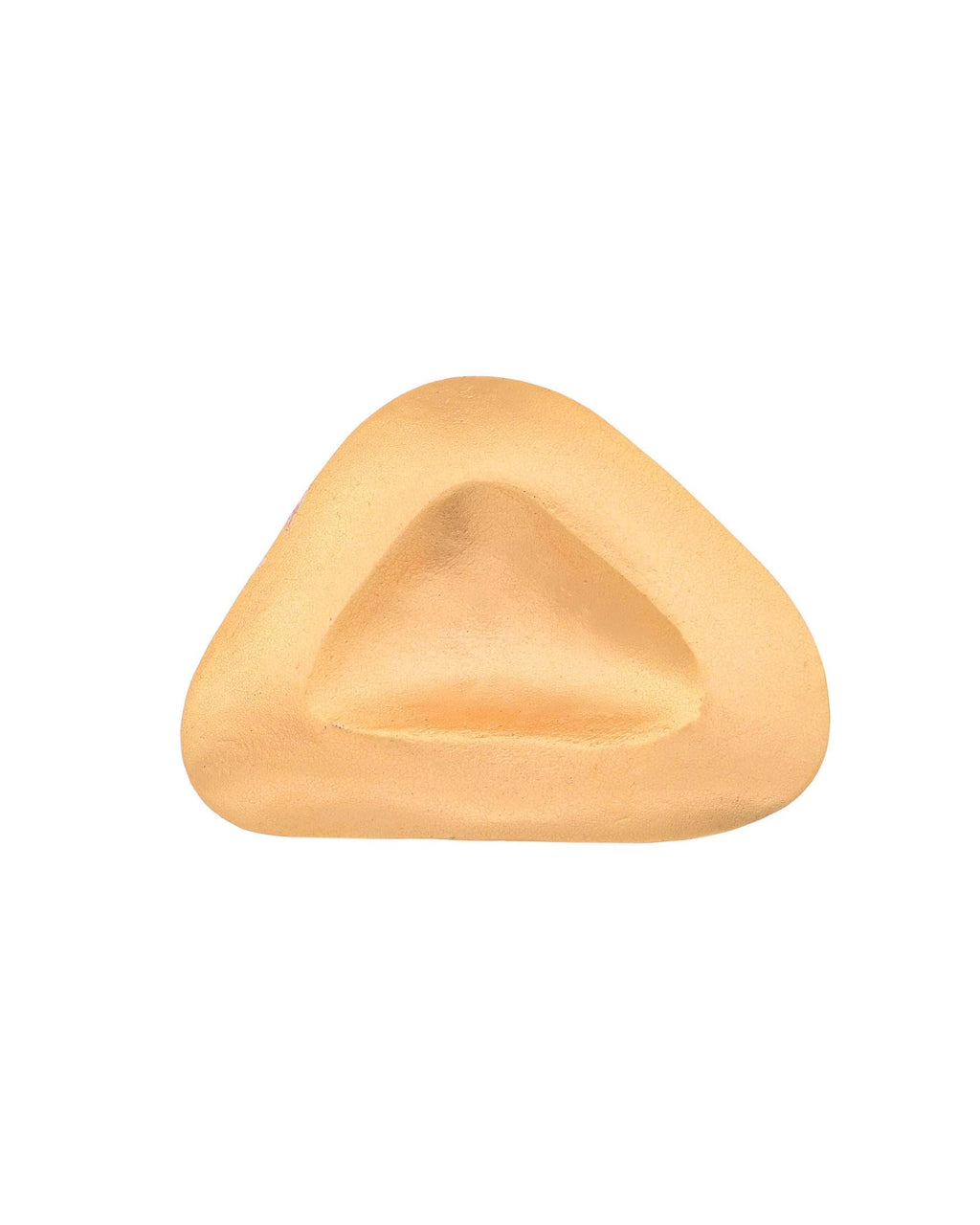 VOJ Gold Polished Geometric Shaped Big Ring
