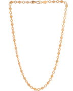 VOJ Gold Polished Geometric Shaped Stainless Steel Chain For Women - Distacart