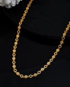 VOJ Gold Polished Geometric Shaped Stainless Steel Chain For Women - Distacart