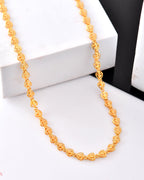 VOJ Gold Polished Heart Shaped Stainless Steel Chain For Women - Distacart