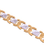 VOJ Dual Plated Men's Loose Bracelet - Distacart