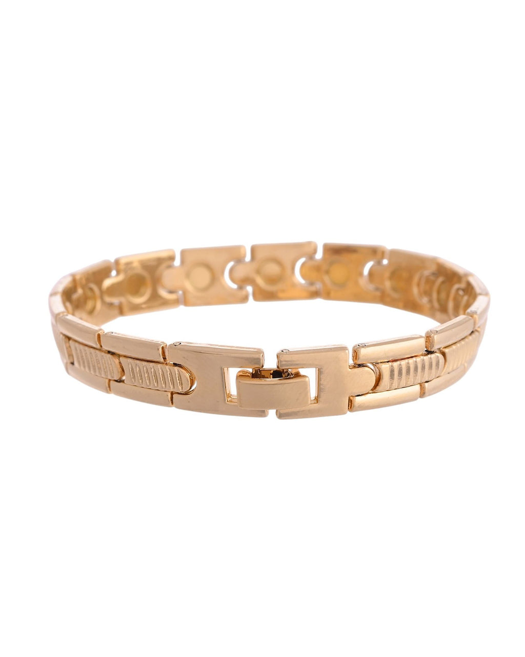 VOJ Stainless Steel Adjustable Titanium Magnetic Bracelets For Men - Distacart