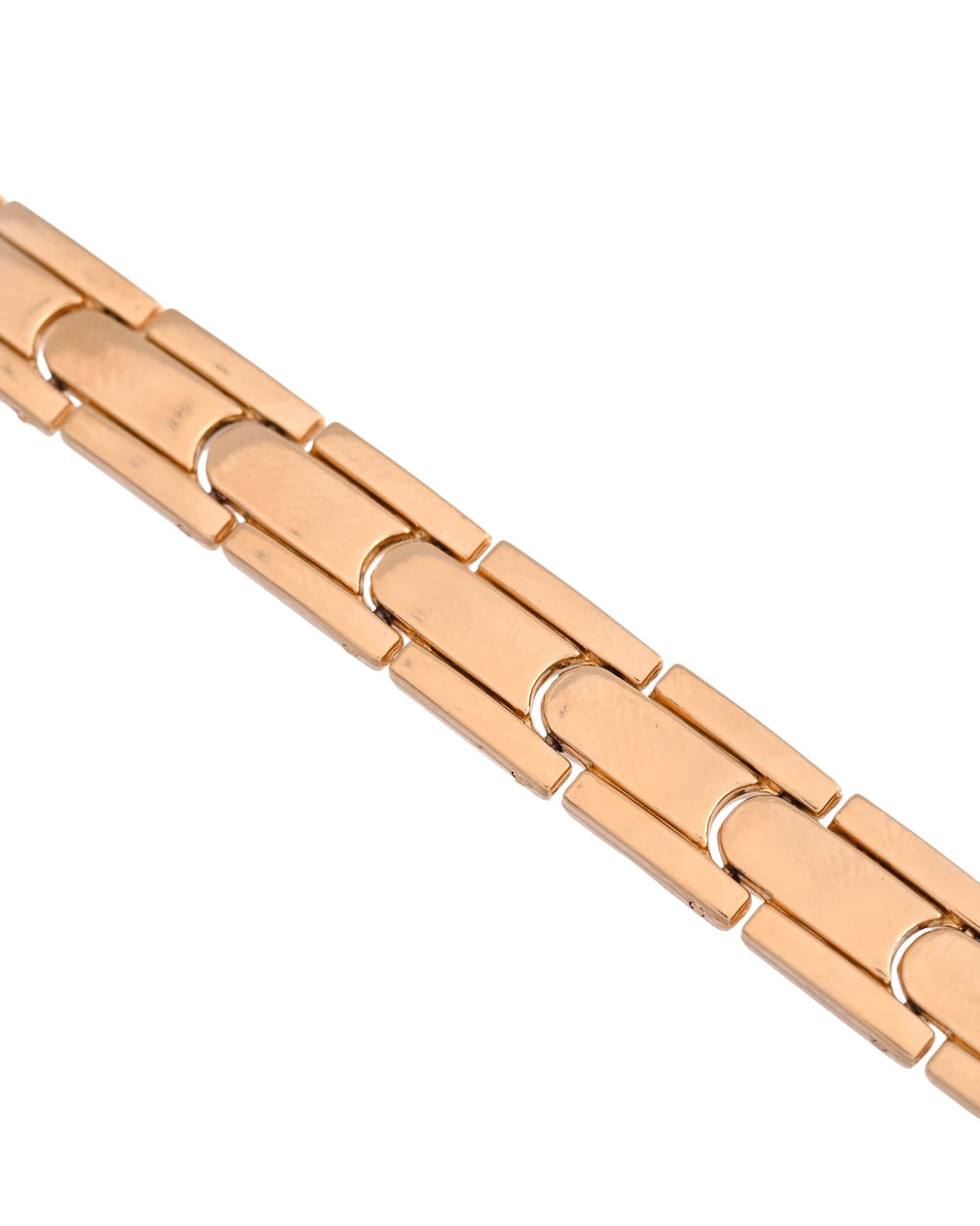 VOJ Classic Gold-Toned Stainless Steel Power Element Bracelet - Distacart