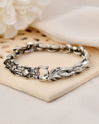VOJ Men Stainless Steel Dragon Bracelet - Distacart