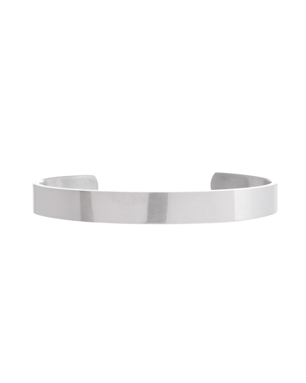 VOJ Silver Plated Stainless Steel Kada Bracelet - Distacart