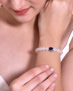 VOJ Valantine Gift Set of Silver Plated and Pearl Jewellery