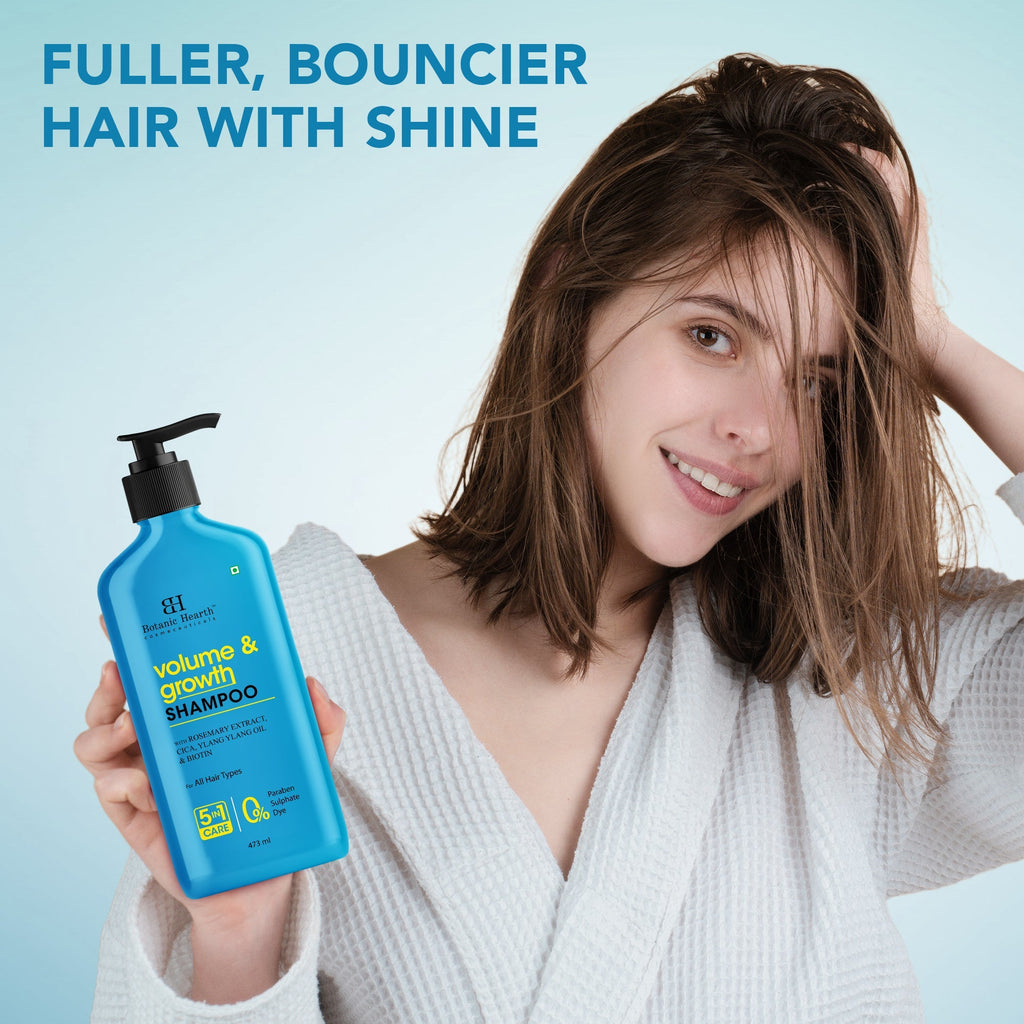 Volume & Growth Shampoo with blend of Rosemary & Cica - Distacart