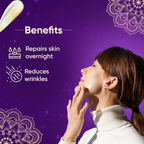Rania Night Cream with Vitamin C, 24K Gold, Niacinamide