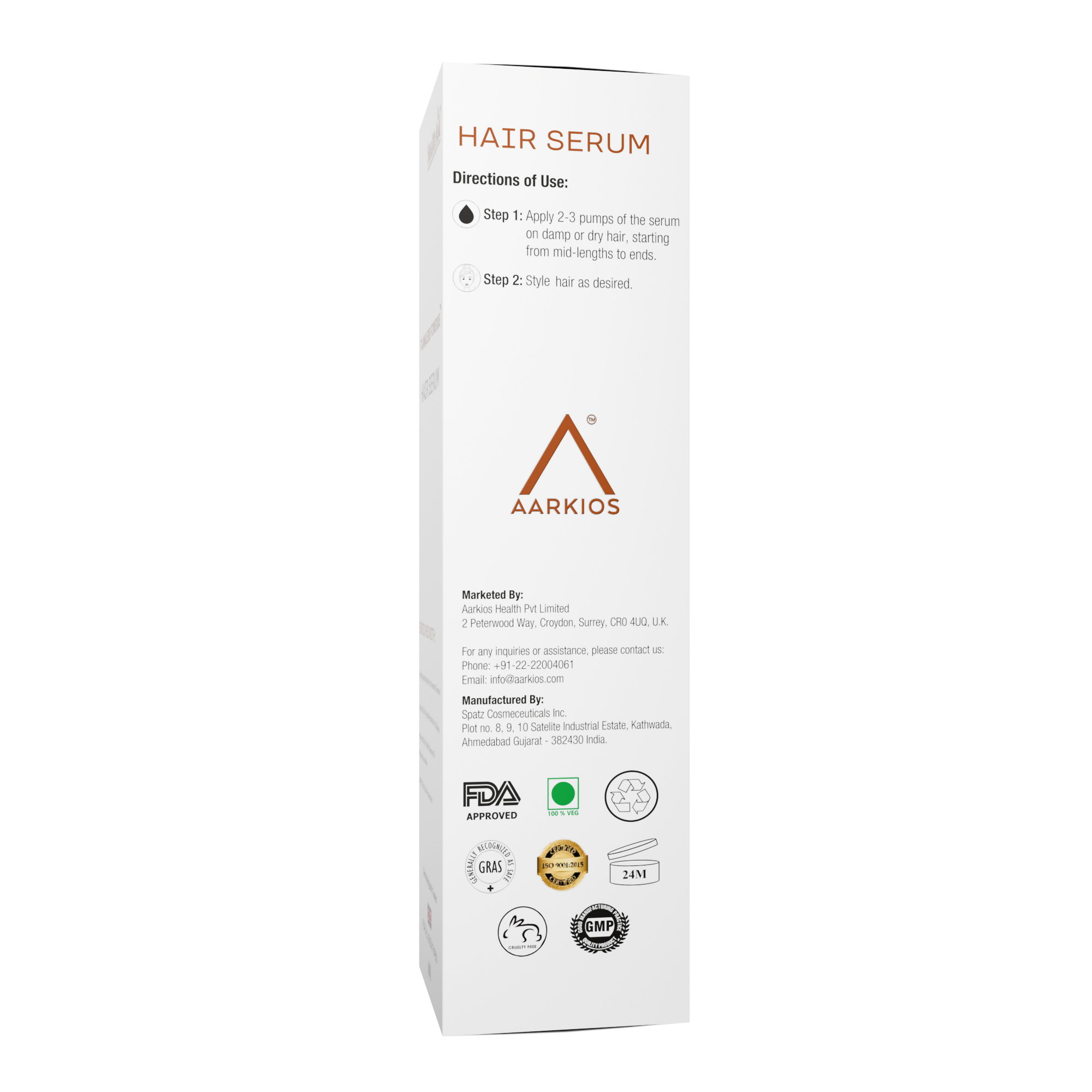 Flawless Finesse By HealthAid Hair Serum