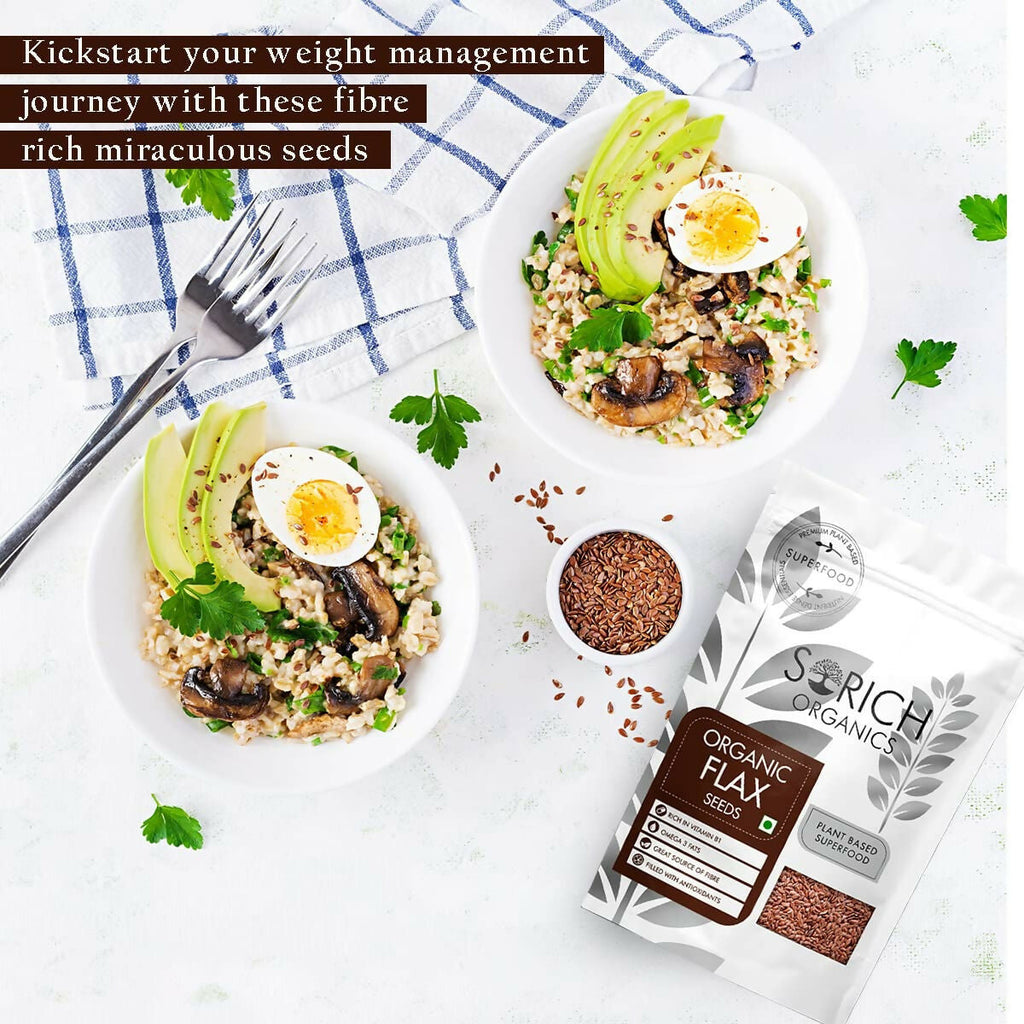 Sorich Organics Flax Seeds - Alsi Seeds - Distacart