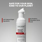 Chosen Balanced Foaming Facewash Daily Face Cleanser With Optimsm - Distacart