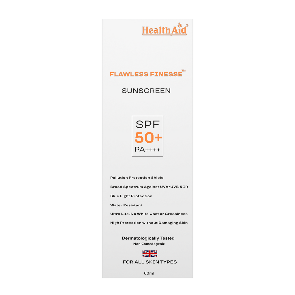 Flawless Finesse By HealthAid Sunscreen SPF 50+