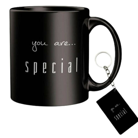Pramonita Valentine Gifts (White Black, Ceramic Coffe Mug)