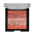 Fashion Colour Shimmer Brick & Blusher 2 in 1 Glow Bronzer Powder-Shade 03 (Medium To Fair)