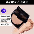 Blue Heaven Oil Control Compact Powder Matte Finish SPF 25 PA+++ Chocolate