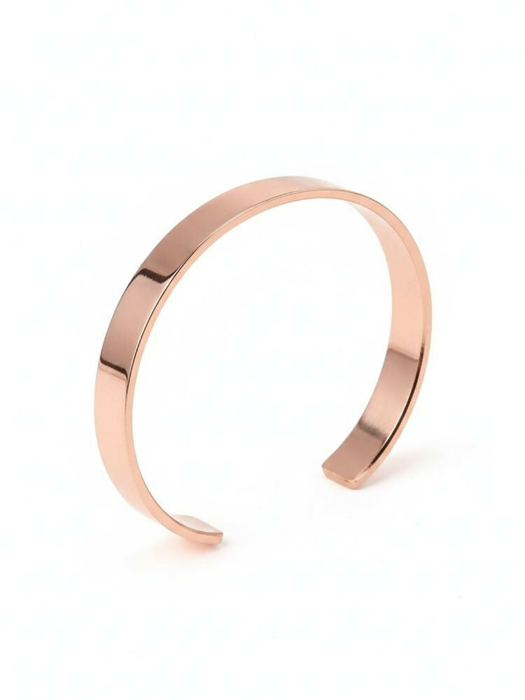 NVR Men's Rose Gold Kada Bracelet - Distacart
