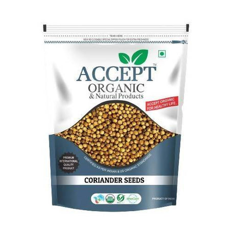Accept Organic Coriander Seeds